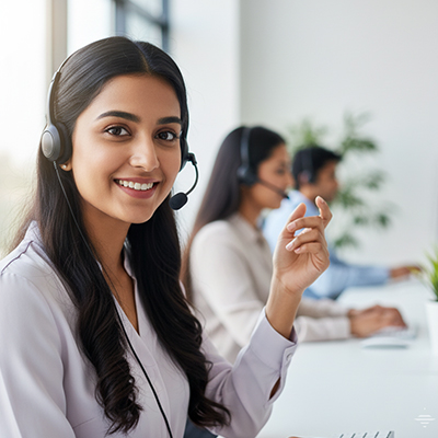 Customer Support Lady